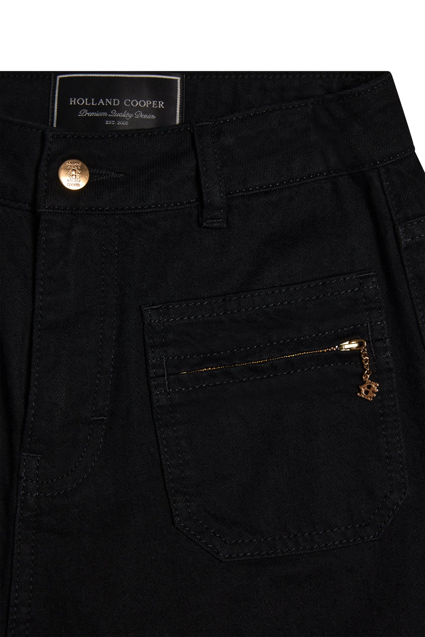 Jessica Straight Jean (Black)