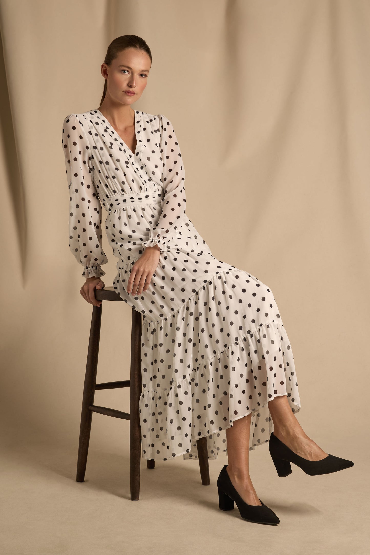 Regency Court Shoe (Black Suede)