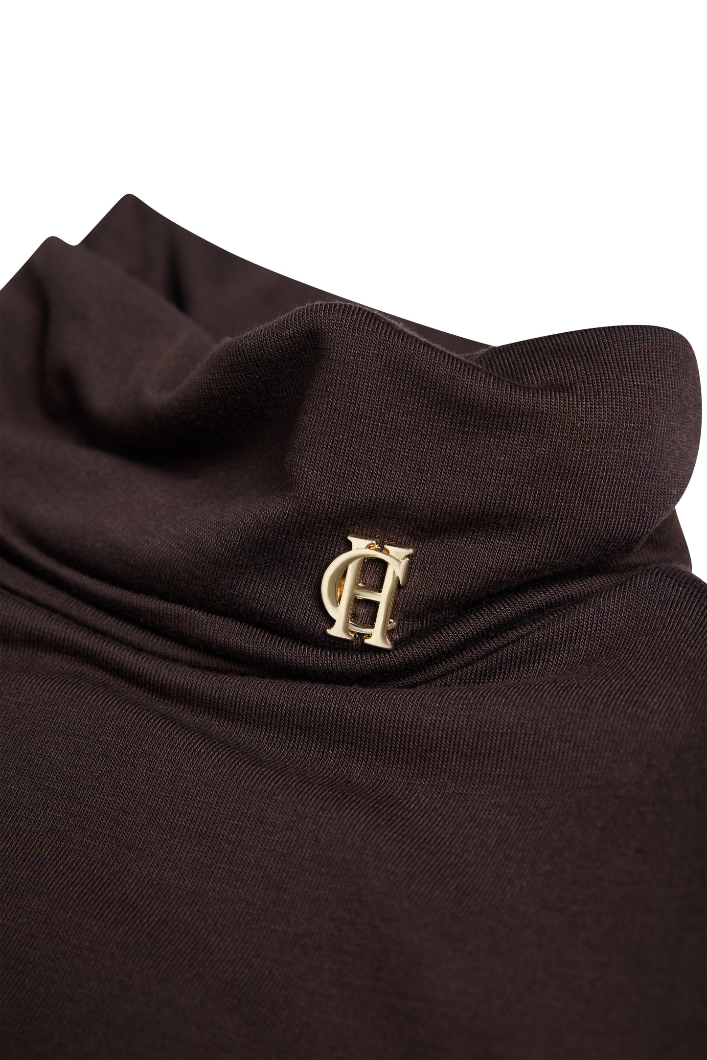 Lucy Essential Roll Neck (Chocolate)