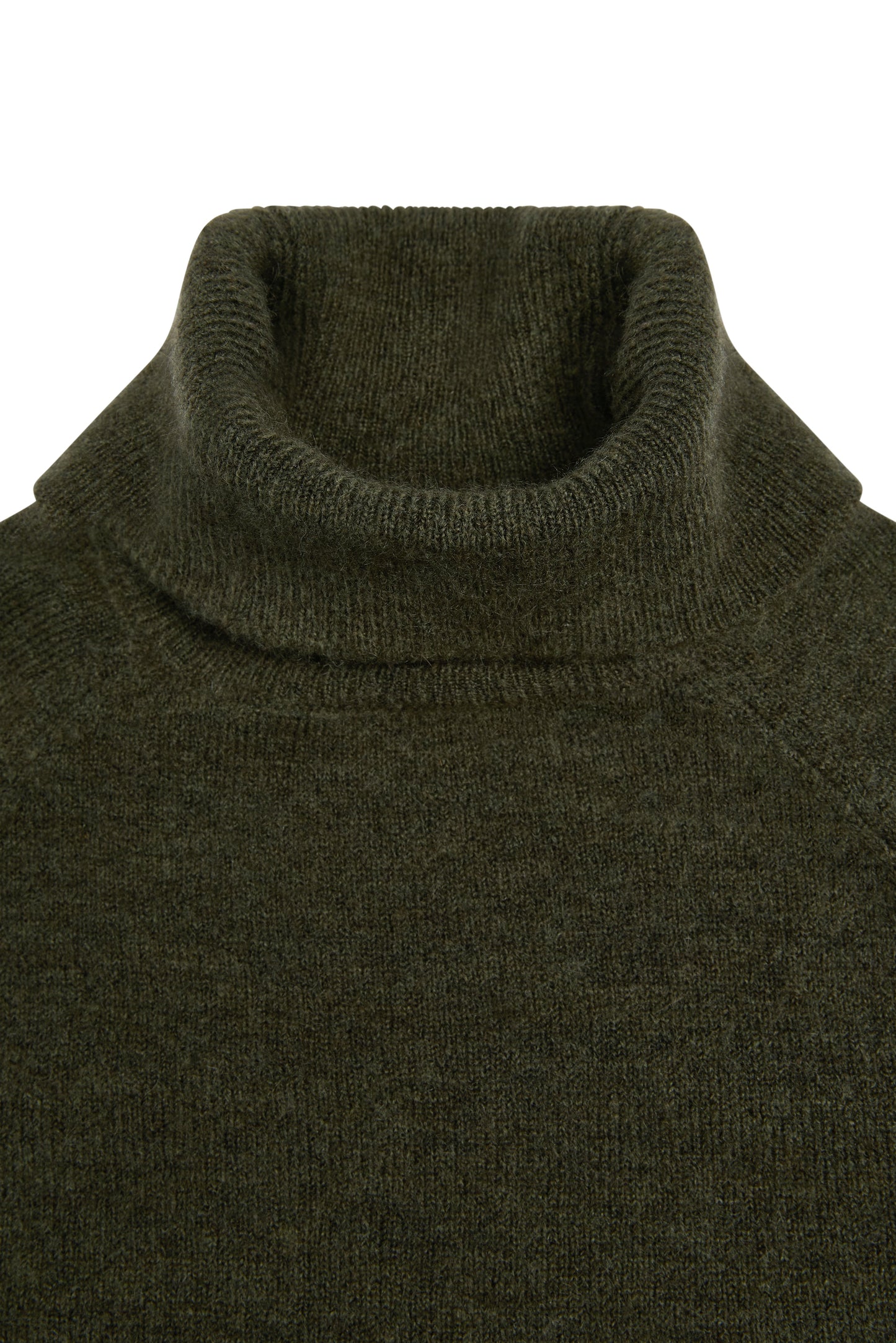 Maisie Roll Neck Knit (Forest Green)
