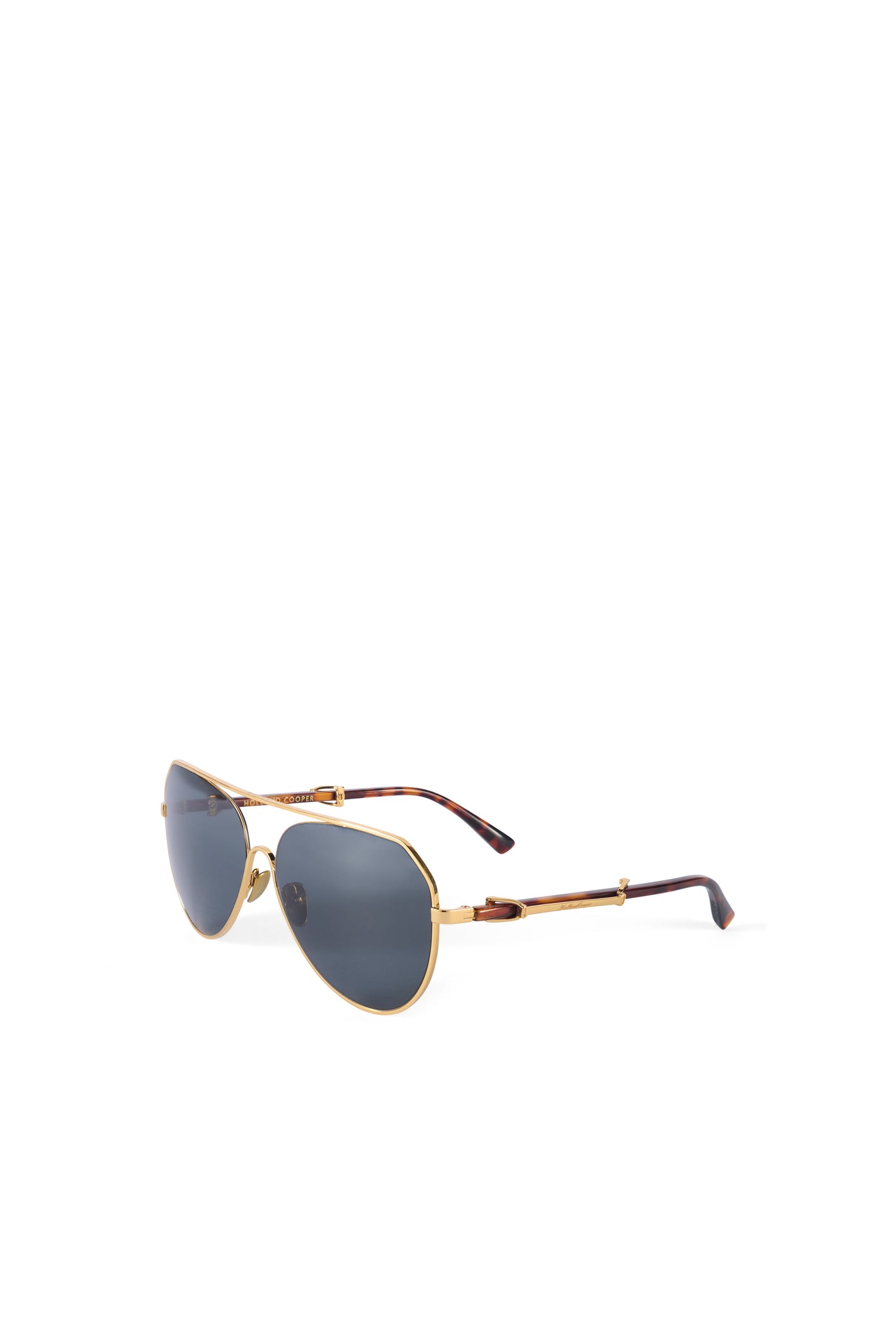 Milano Aviator Sunglasses (Gold)