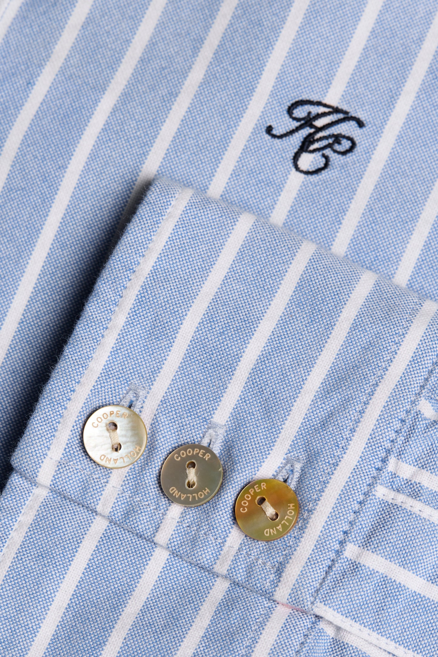 Oxford Shirt (Sky Blue Stripe)