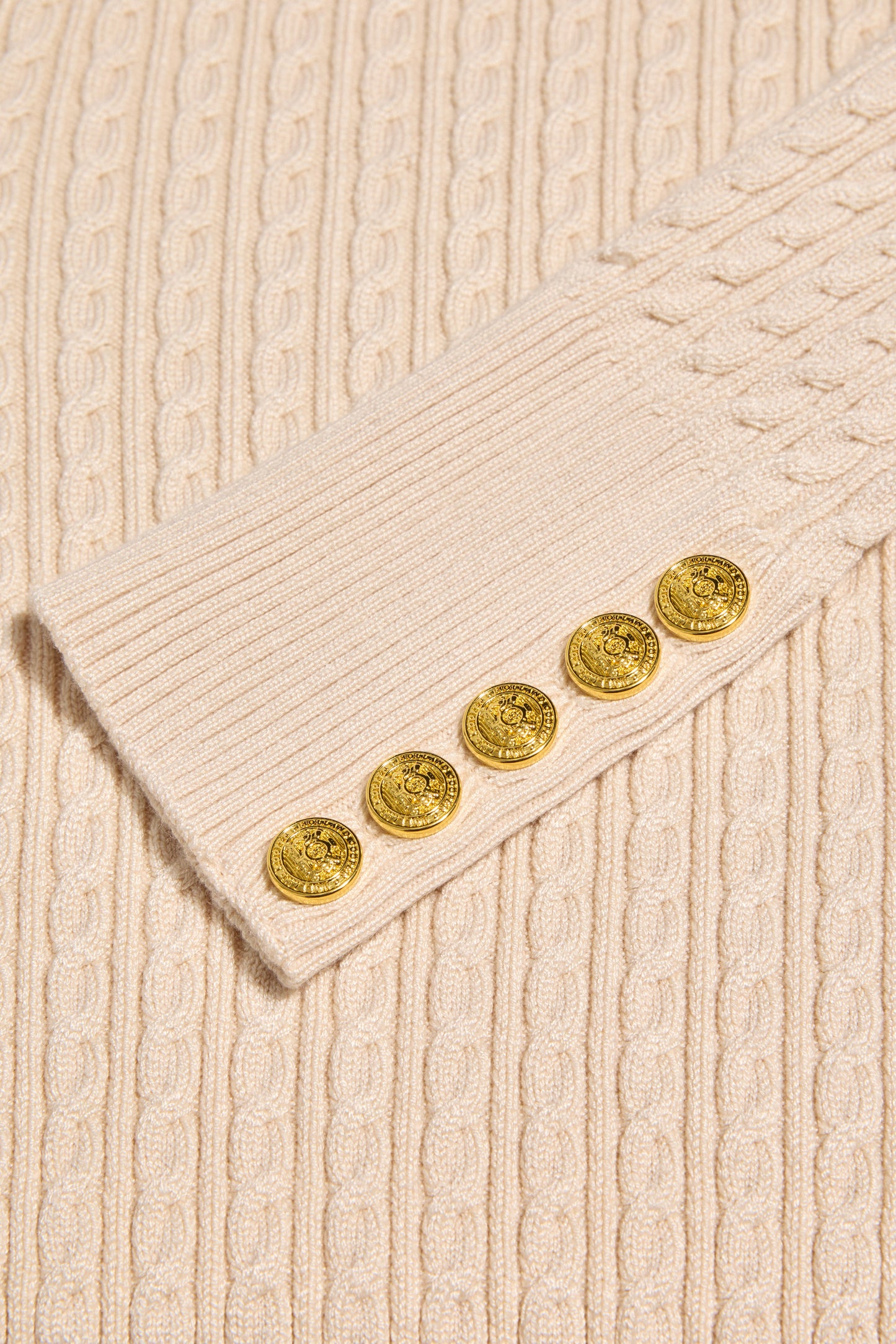 Princeton Crew Neck Knit (Almond)