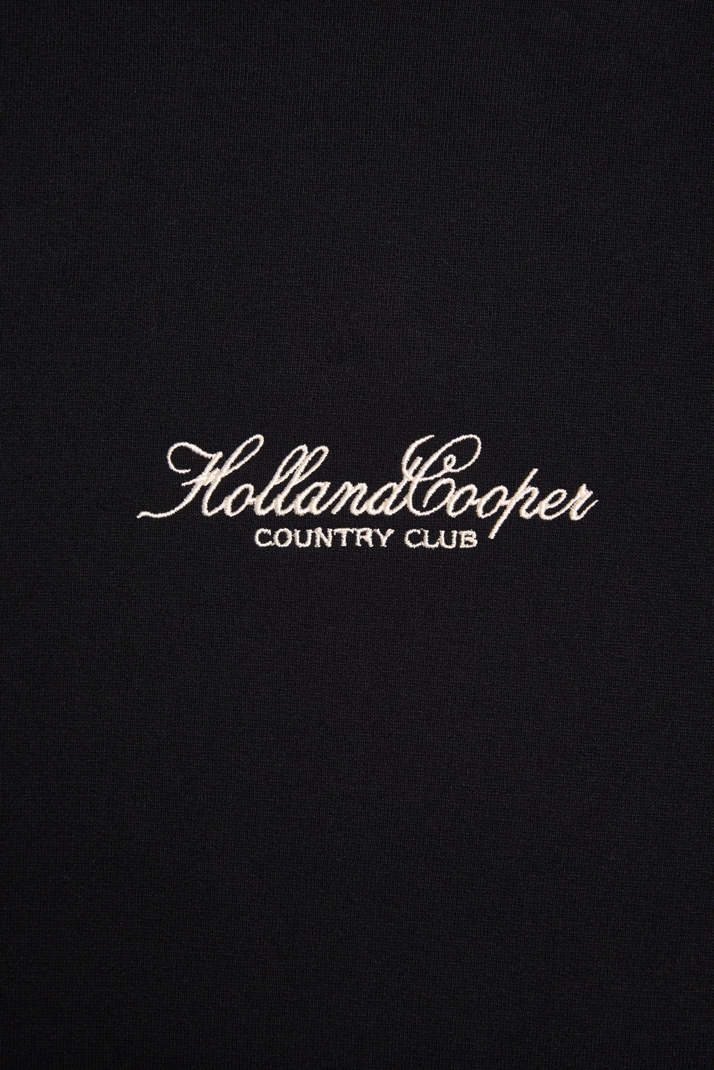 Relaxed Fit Crew Neck Sweat (Black)