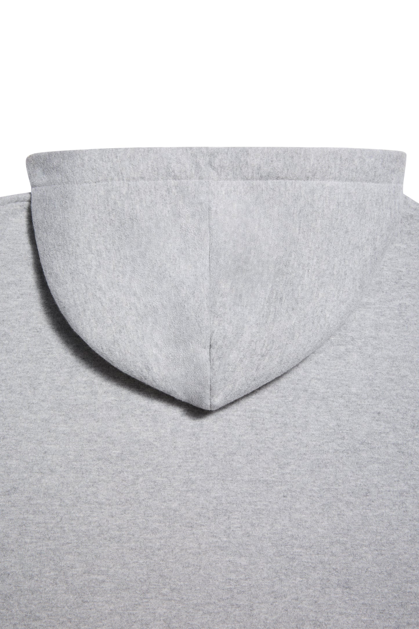 Relaxed Fit Script Hoodie (Grey Marl)