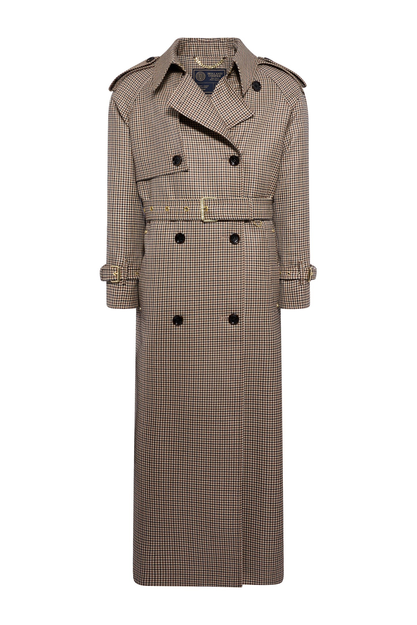 Full Length Soho Trench Coat (Westminster Tweed)