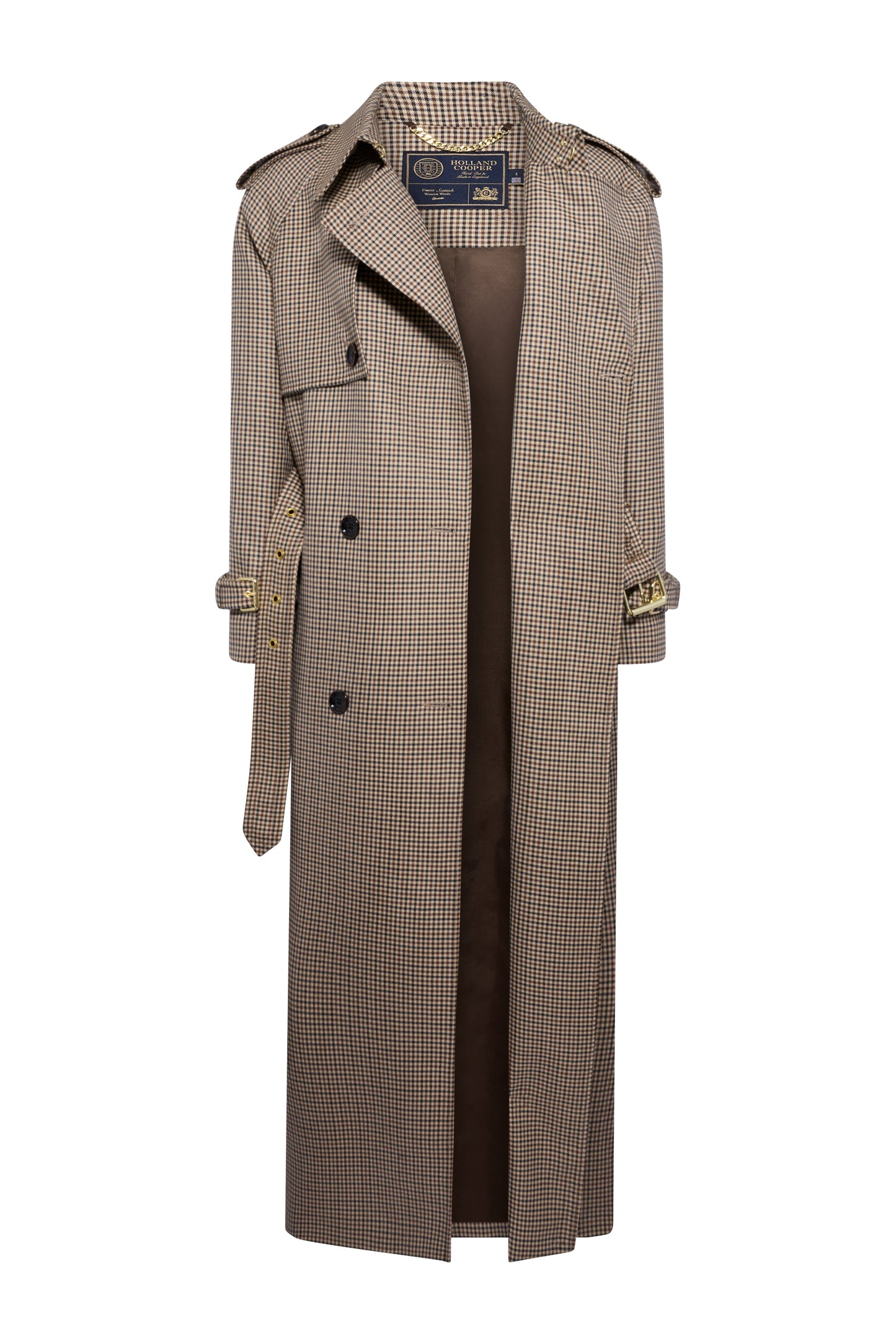 Full Length Soho Trench Coat (Westminster Tweed)