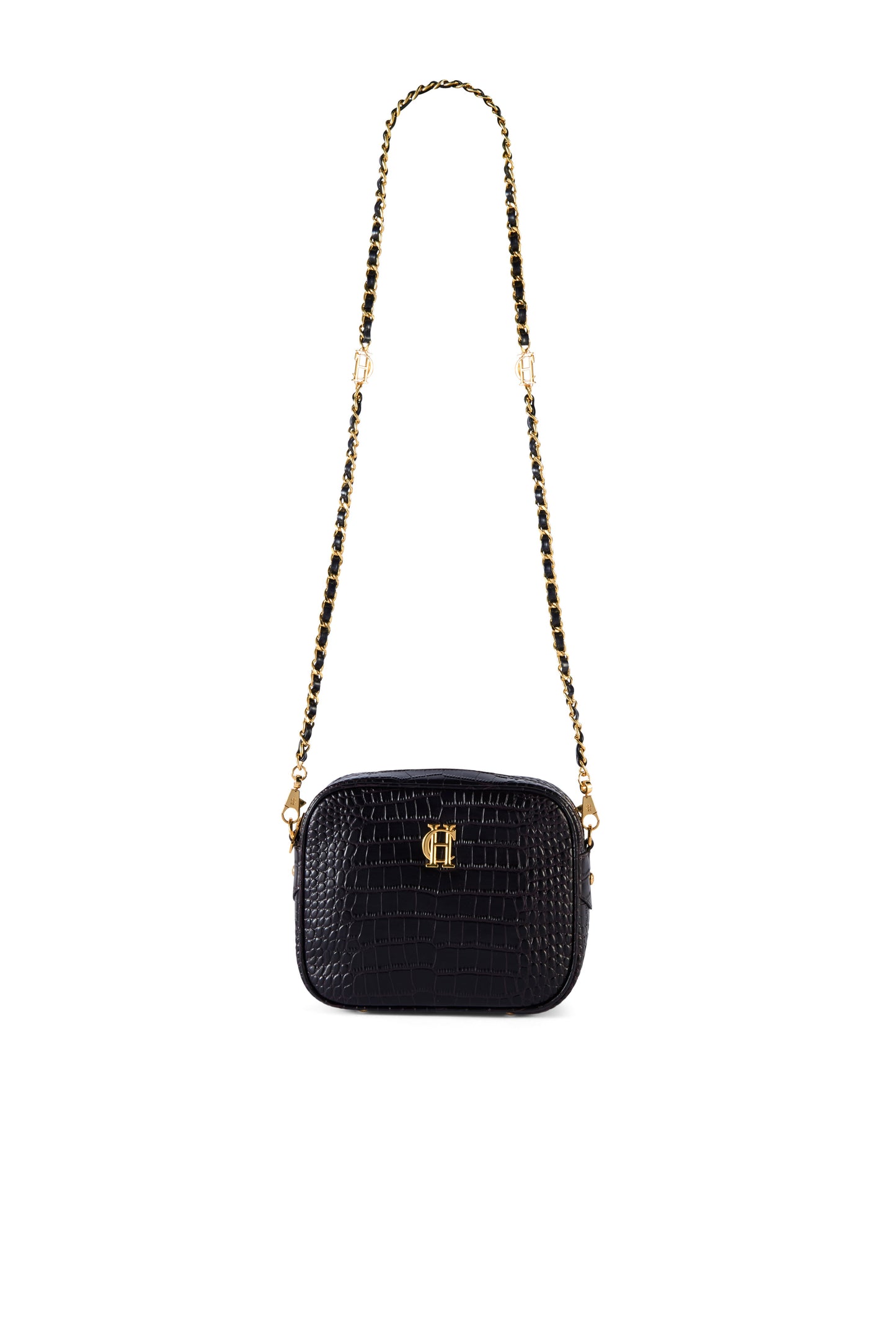 Soho Camera Bag (Rich Chocolate Croc)