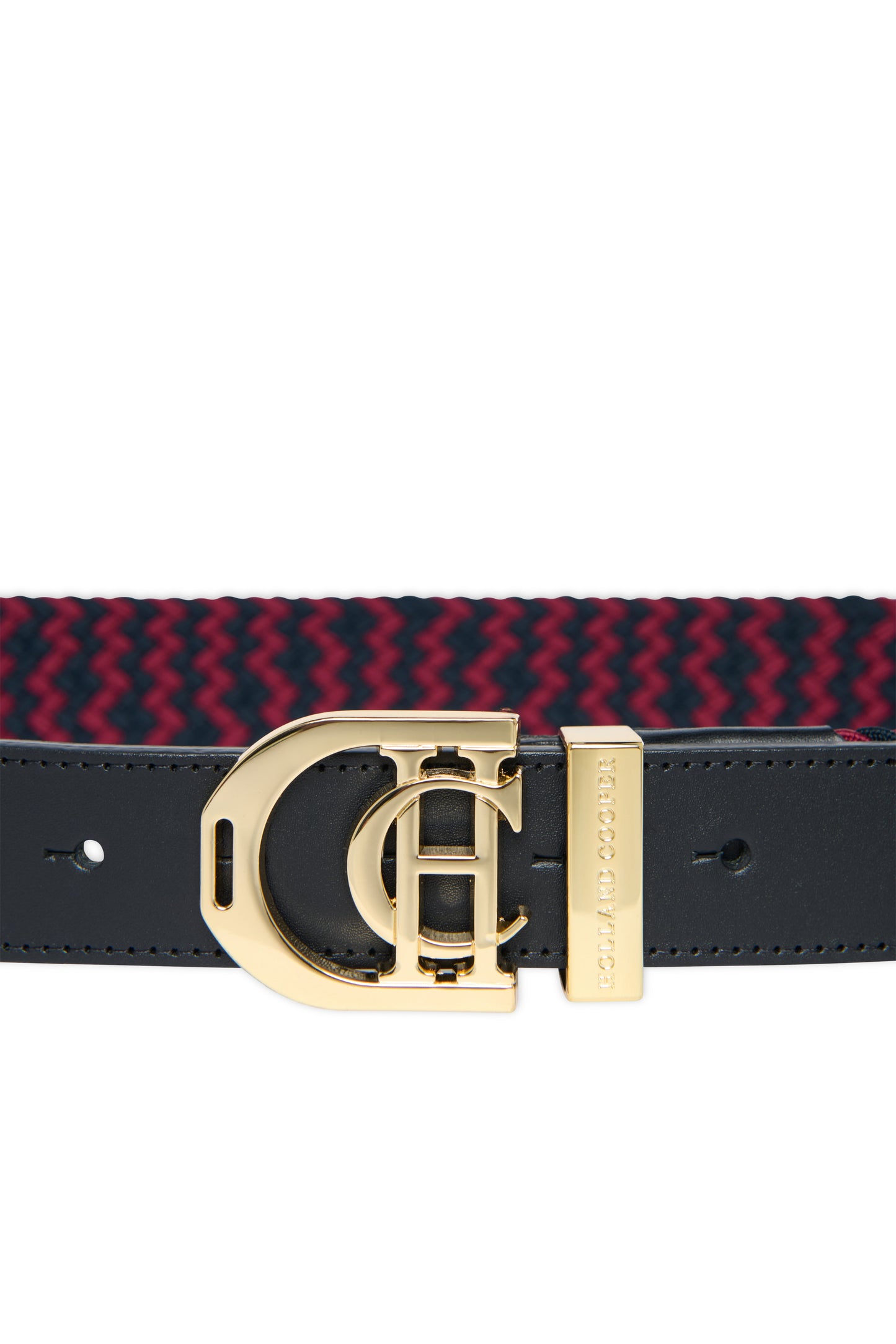 Stirrup Heritage Belt (Oxblood Navy)
