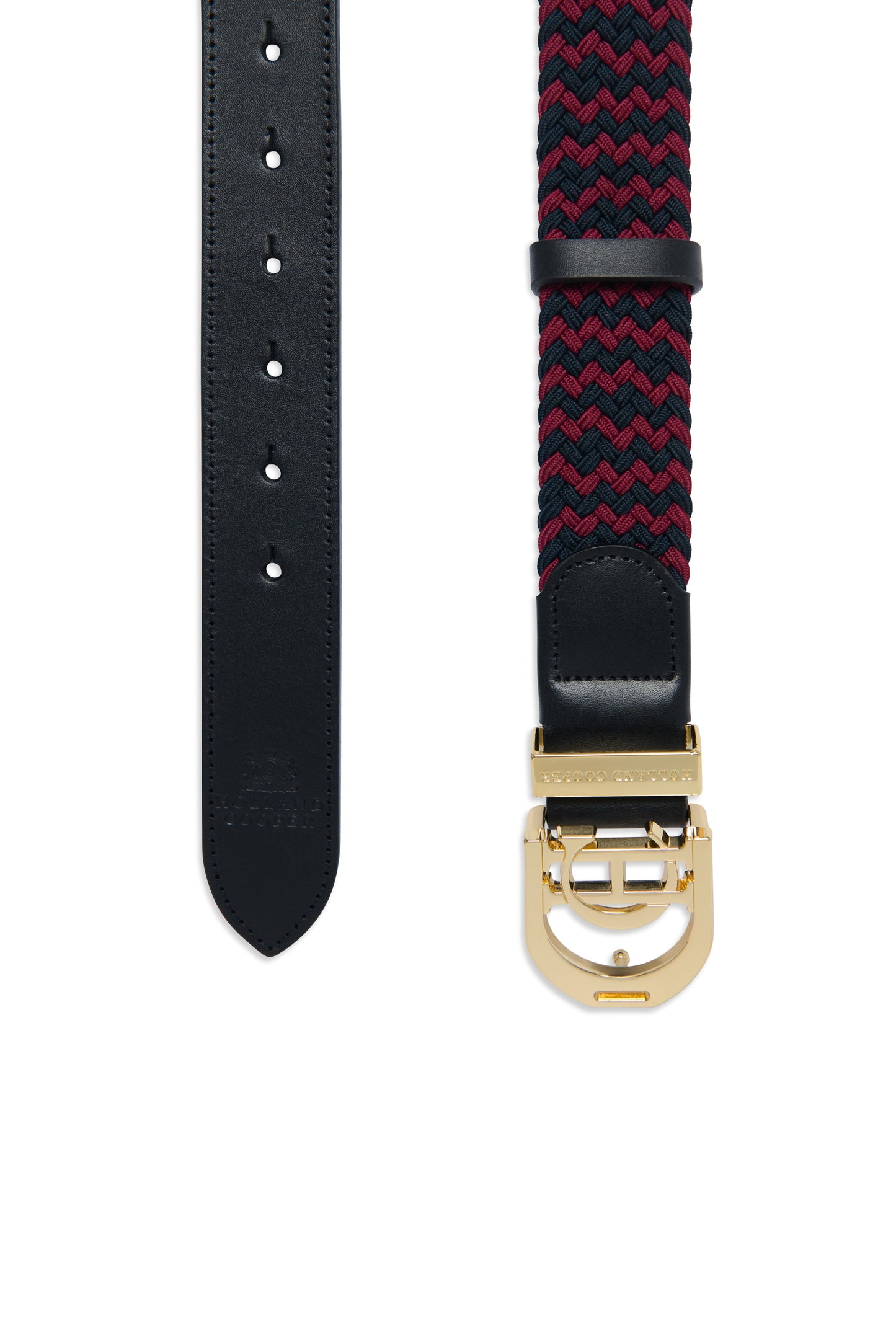 Stirrup Heritage Belt (Oxblood Navy)