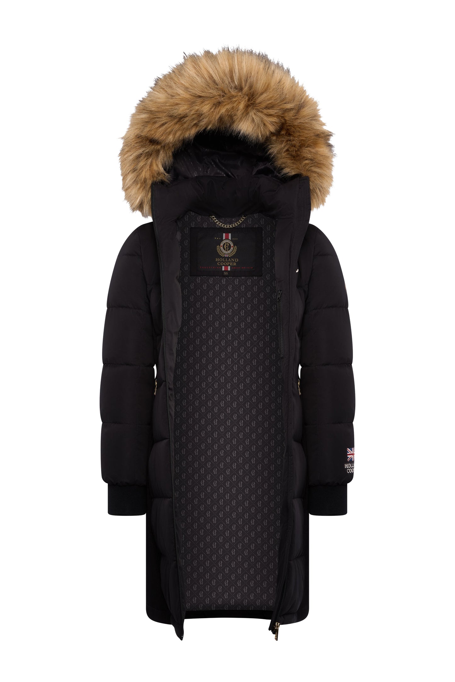 Team Padded Coat (Black)