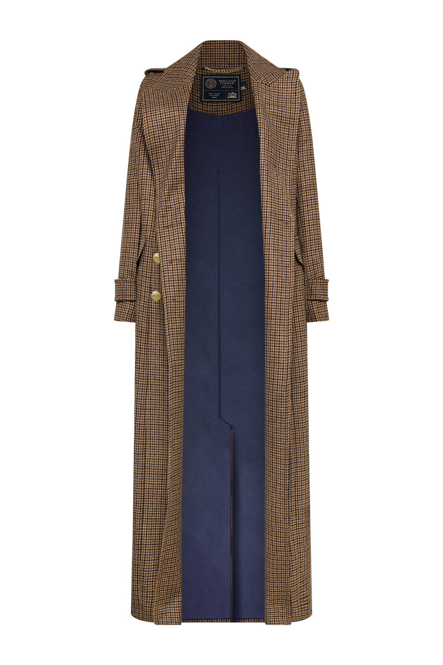 The Great Coat (Abbot Check Tweed)