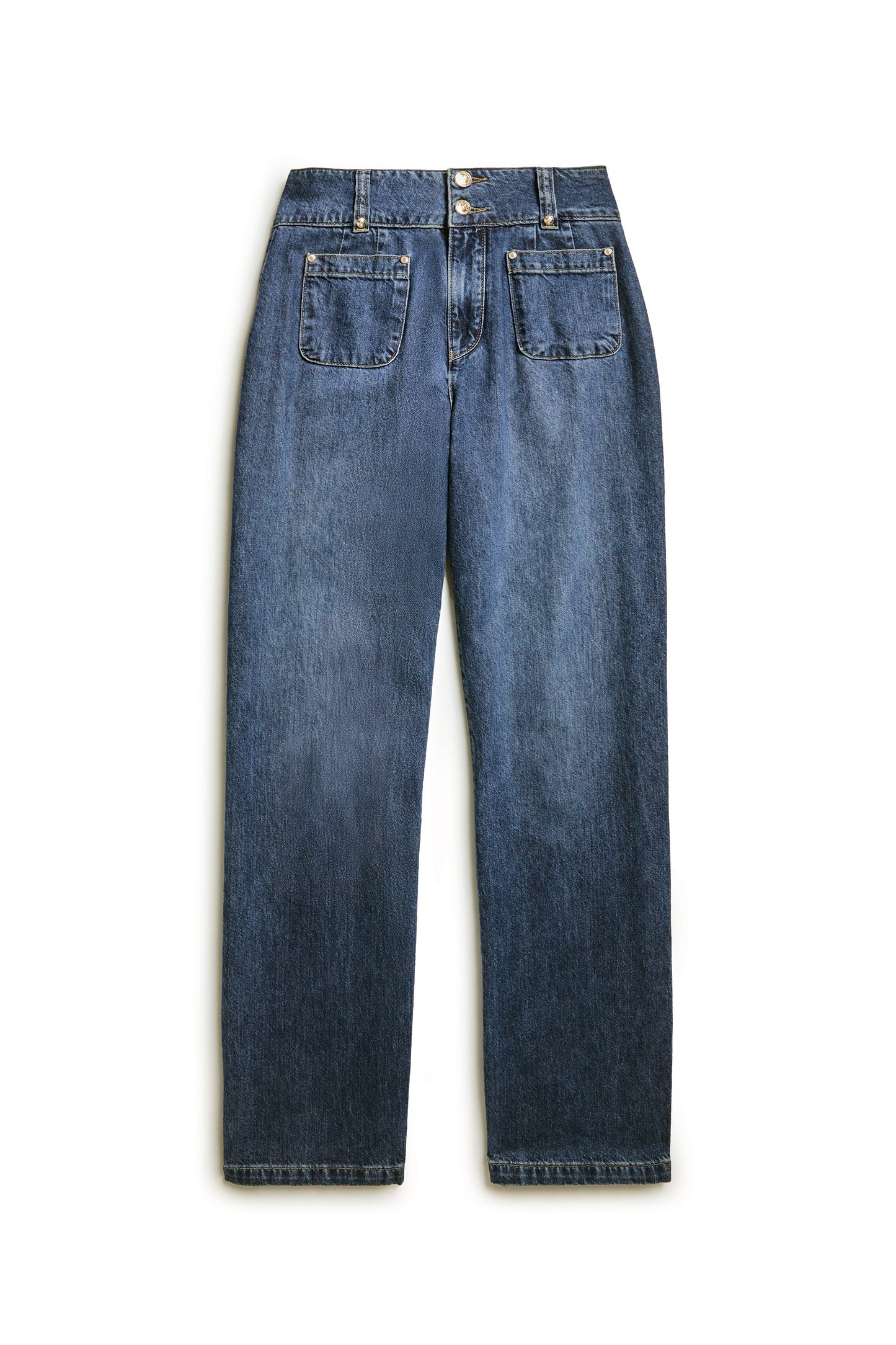 Tiffany Wide Leg Jean (Denim)