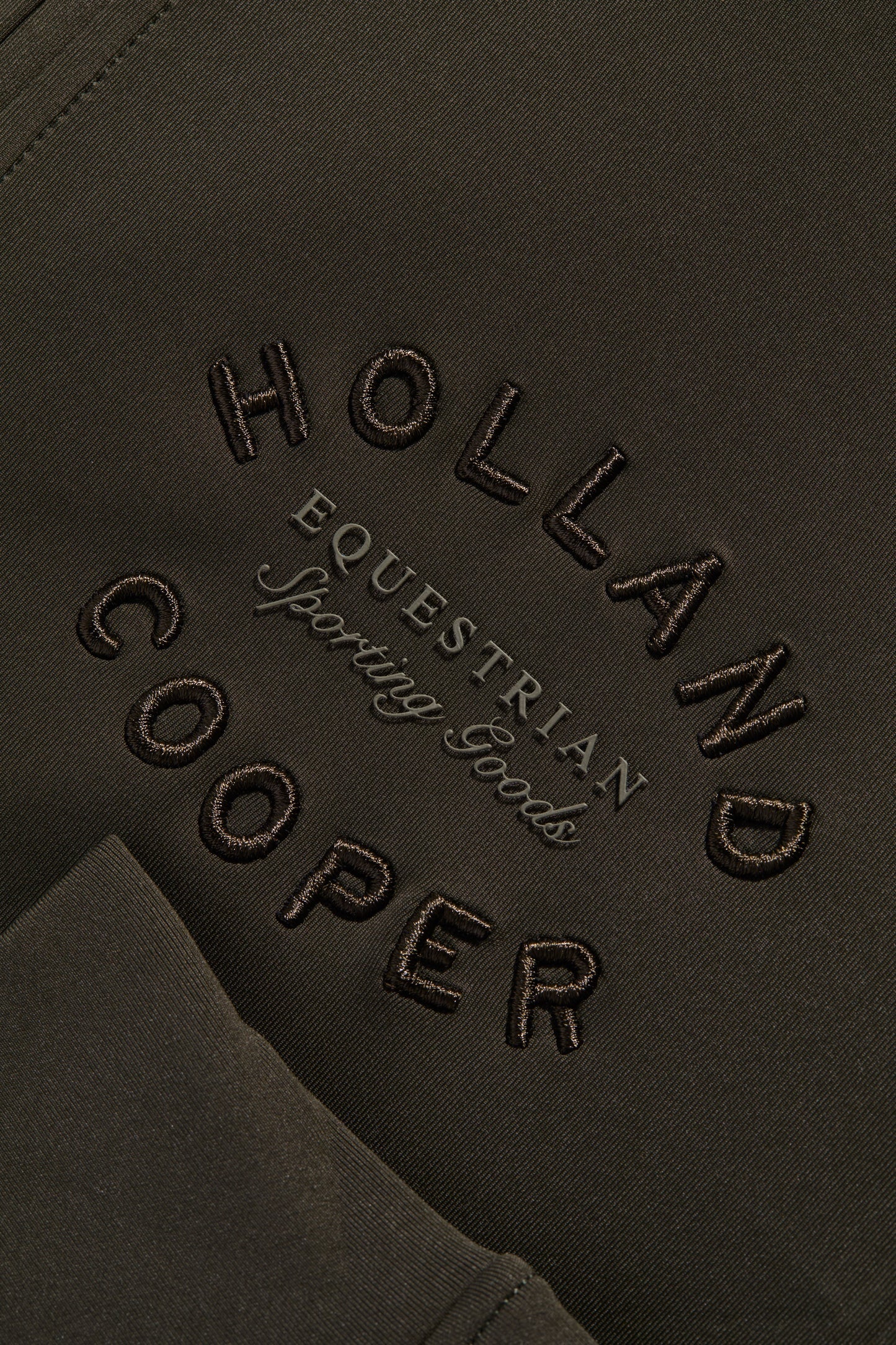 Training Zip Through Sweat (Dark Olive)