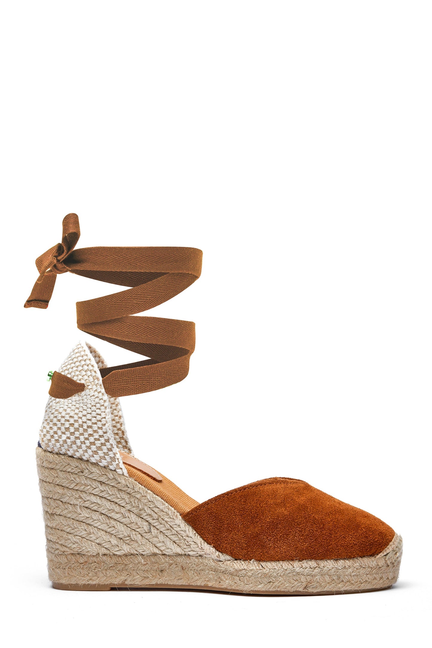 Capri Wedge Sandal (Tan)