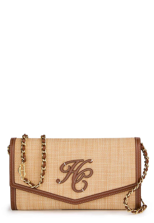 Amalfi Clutch Bag (Natural Tan)