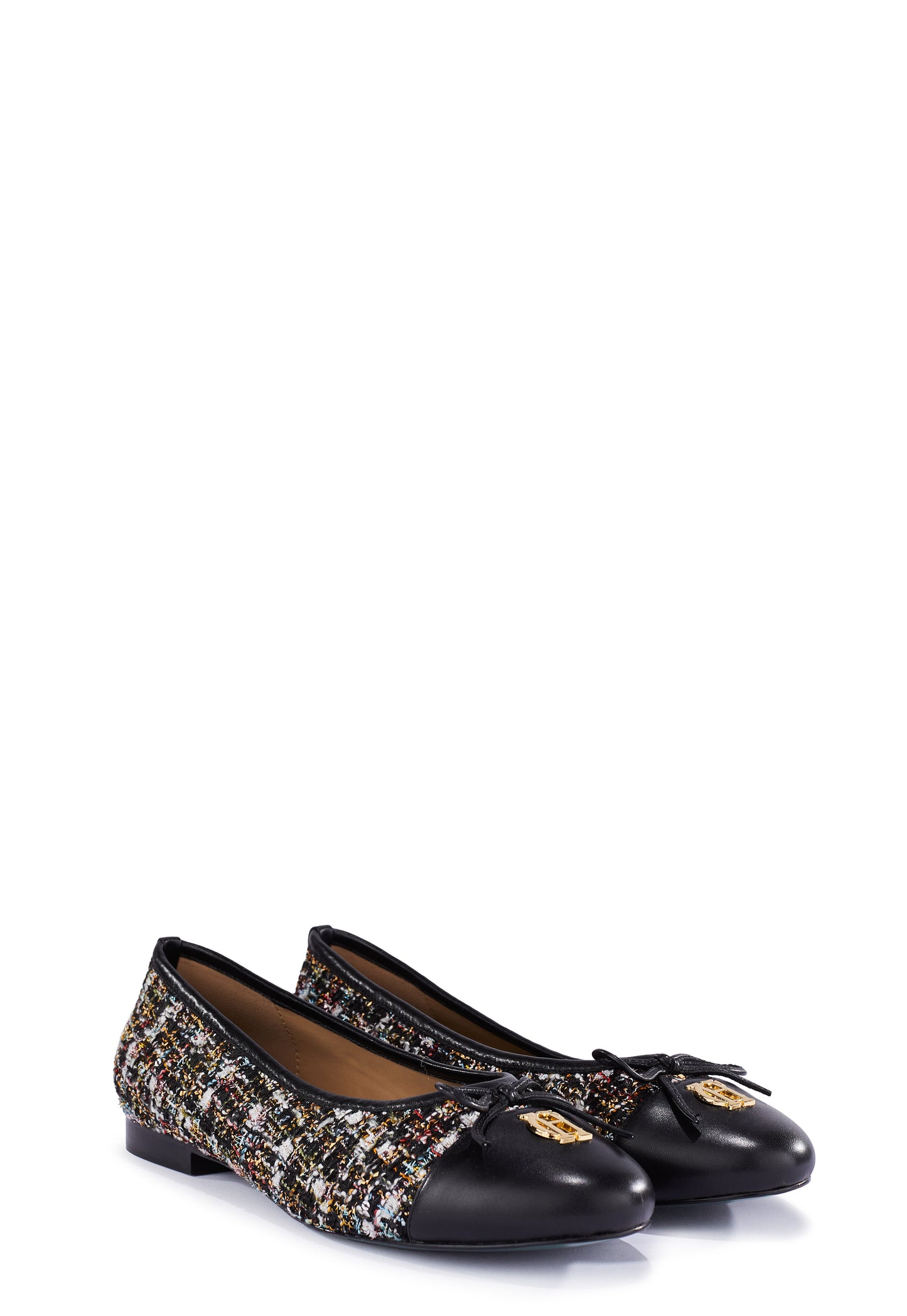 Ballet Shoe (Black Sparkle Boucle)