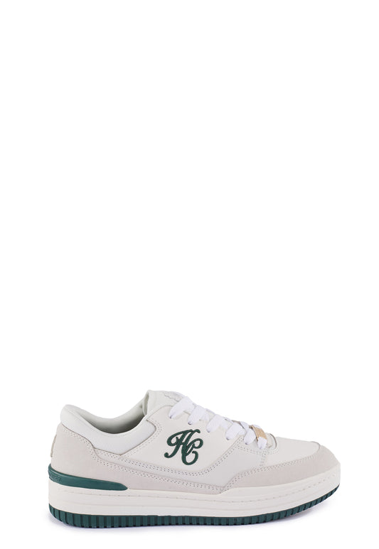 Retro Trainer (White Racing Green)