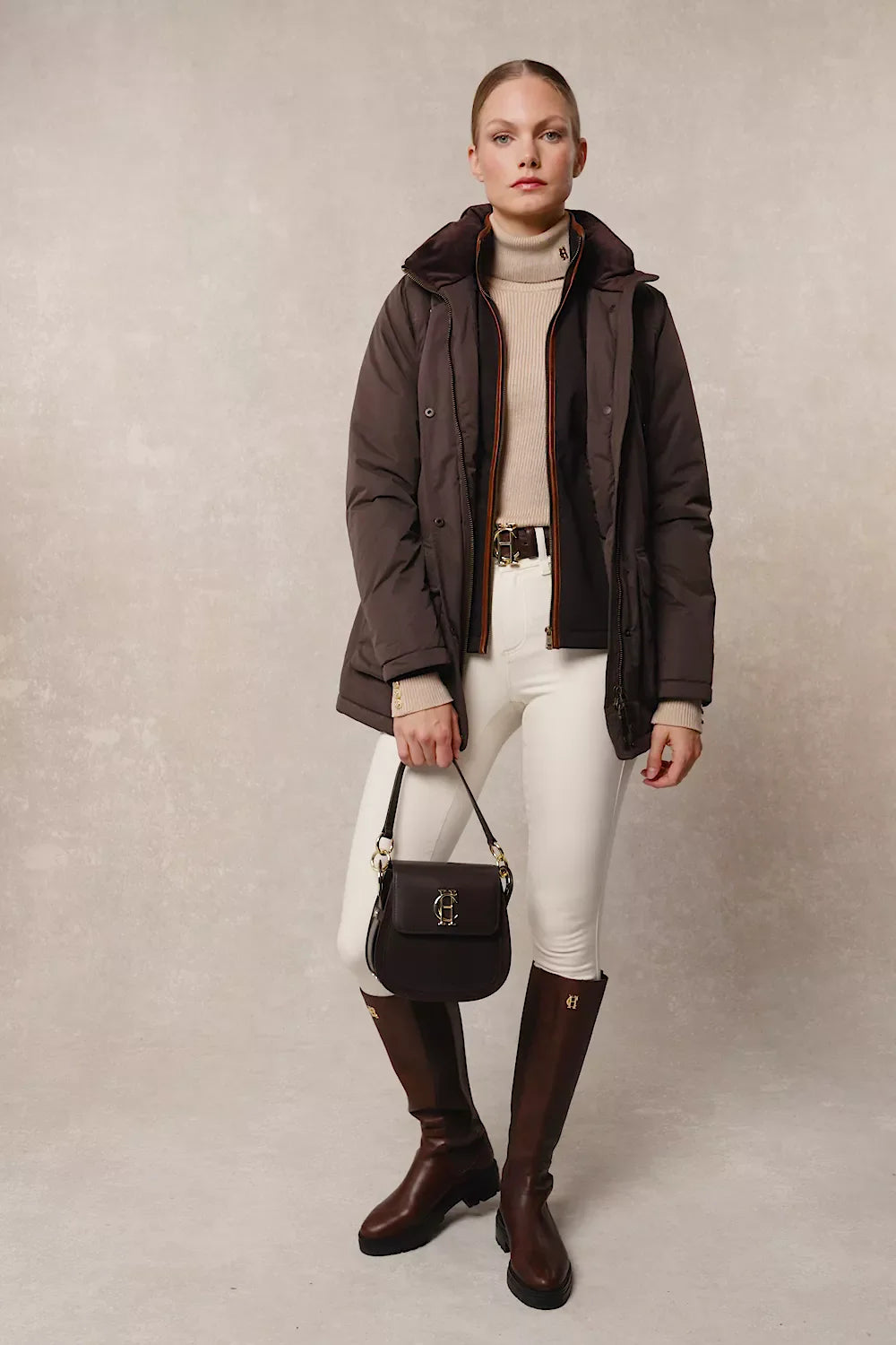 Stamford Country Coat (Chocolate)