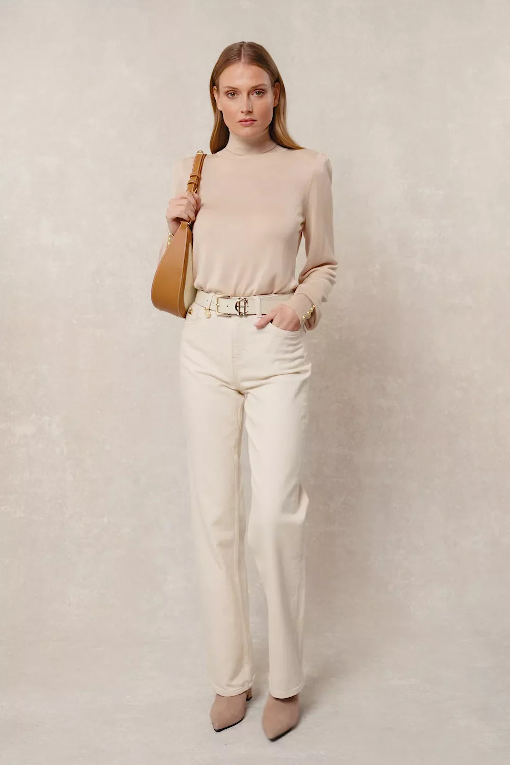 Classic Straight Jean (Oatmeal)