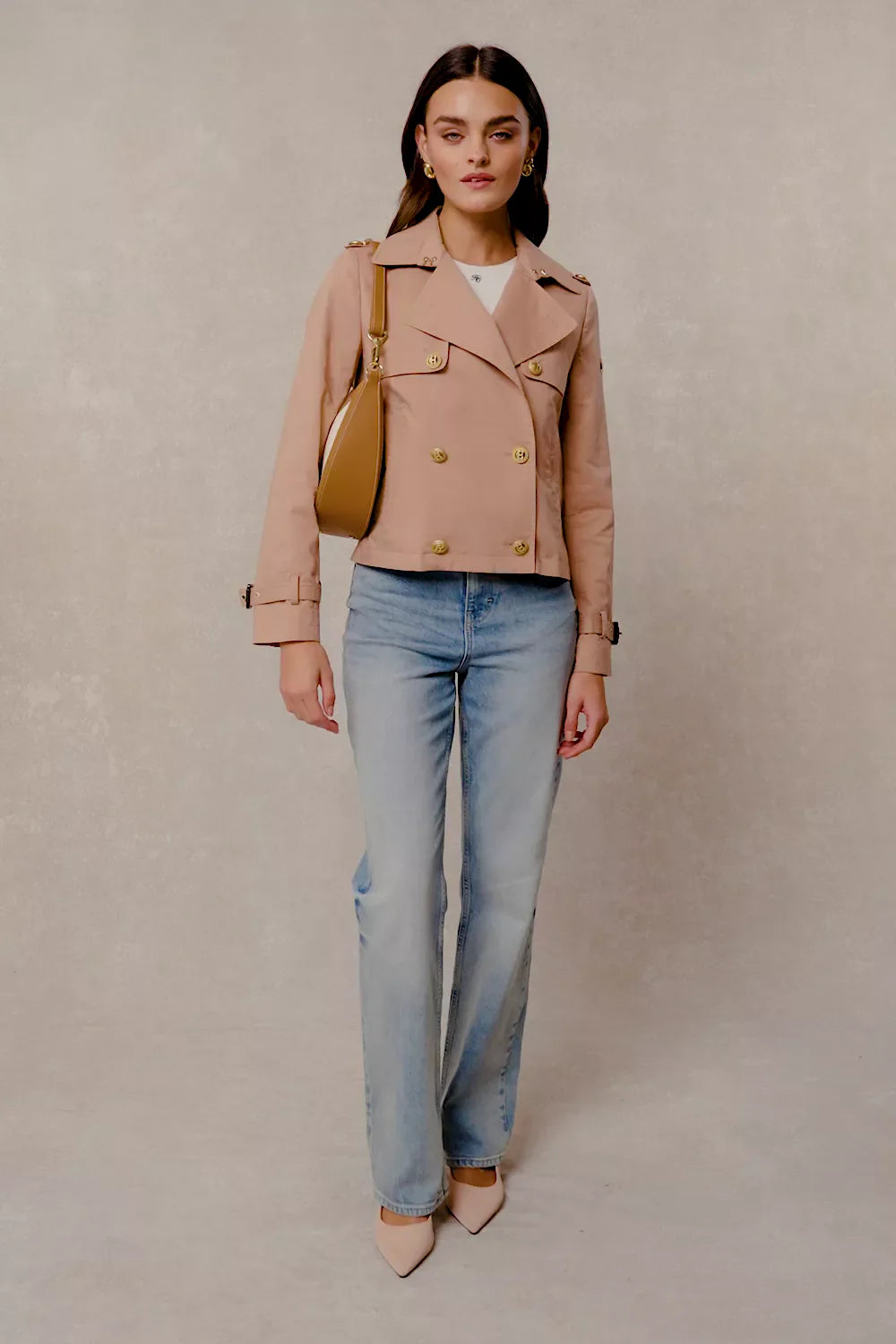 Buckley Trench Jacket (Nude)