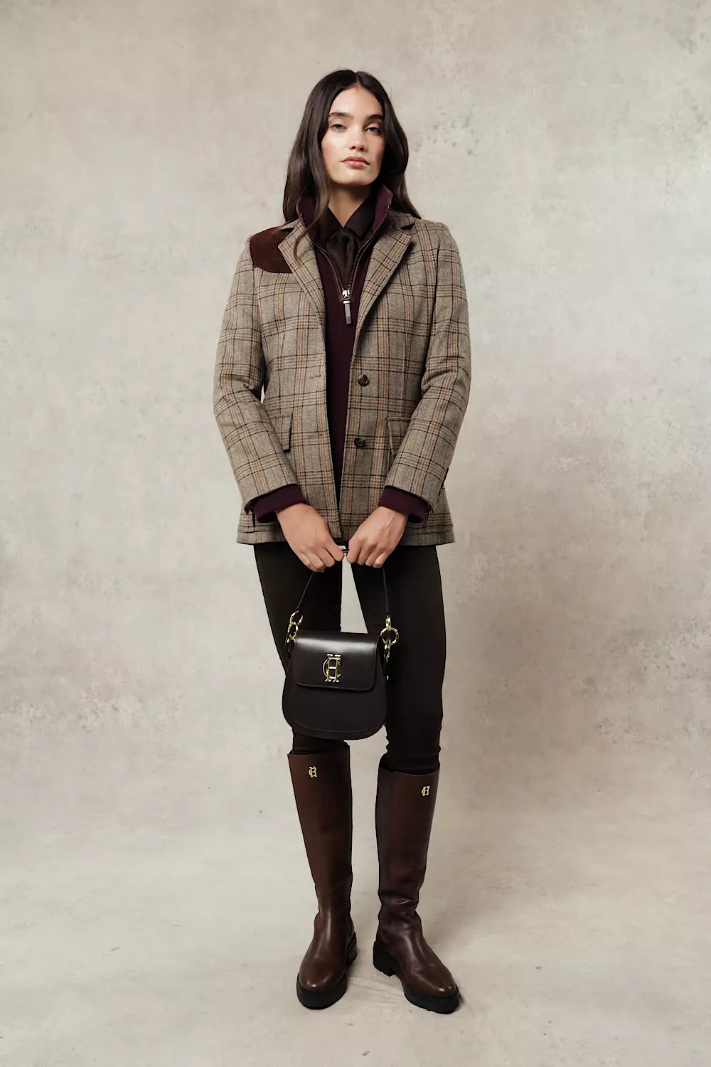 Country Fleece Quarter Zip (Mulberry)