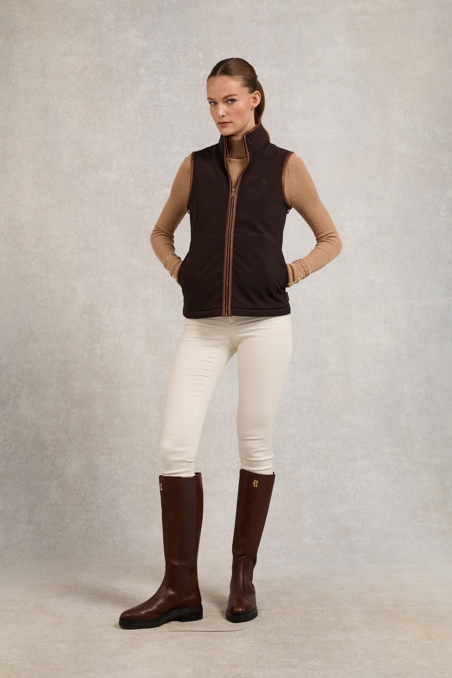 Stamford Gilet (Chocolate)