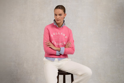 Varsity Crew (Peony Pink)