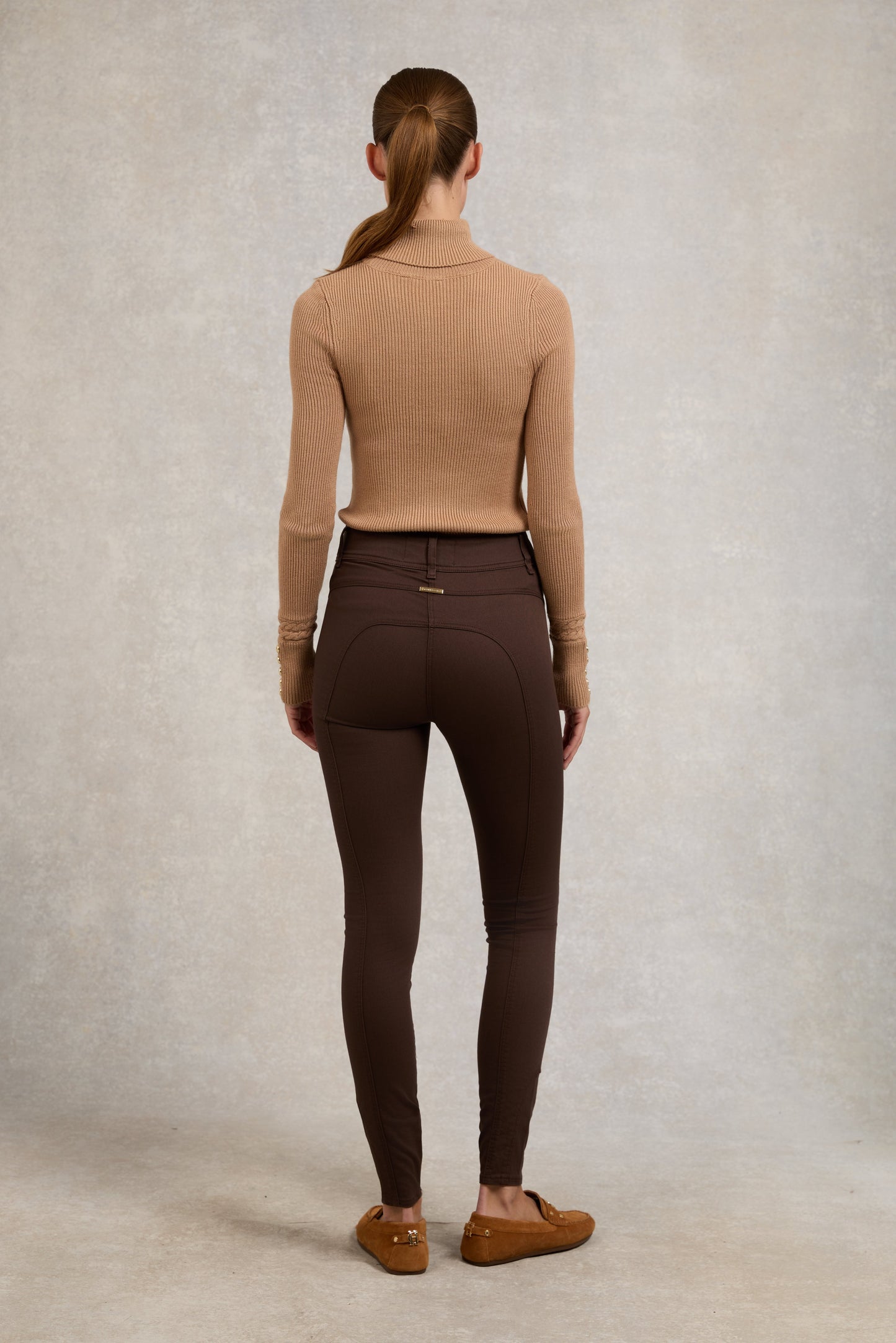 Biker Jean (Chocolate)