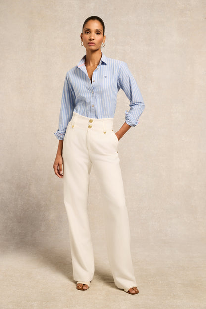 Oxford Shirt (Sky Blue Stripe)