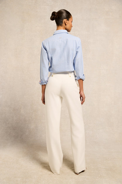 Oxford Shirt (Sky Blue Stripe)