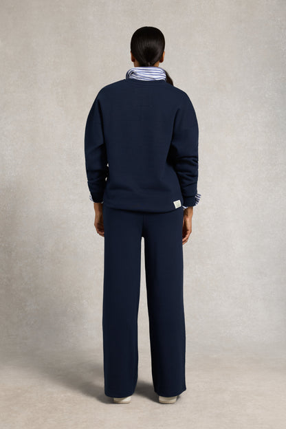 Relaxed Fit Crew Neck Sweat (Ink Navy)
