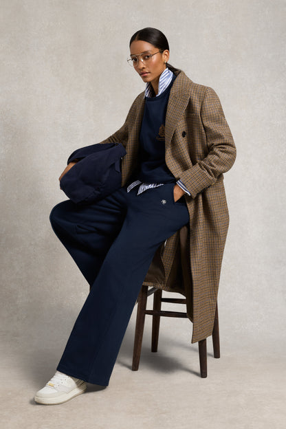 Relaxed Fit Crew Neck Sweat (Ink Navy)