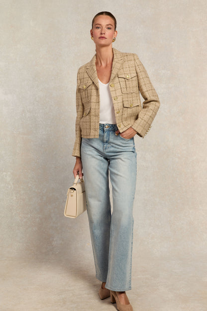 Richmond Jacket (Camel Sparkle Tweed)