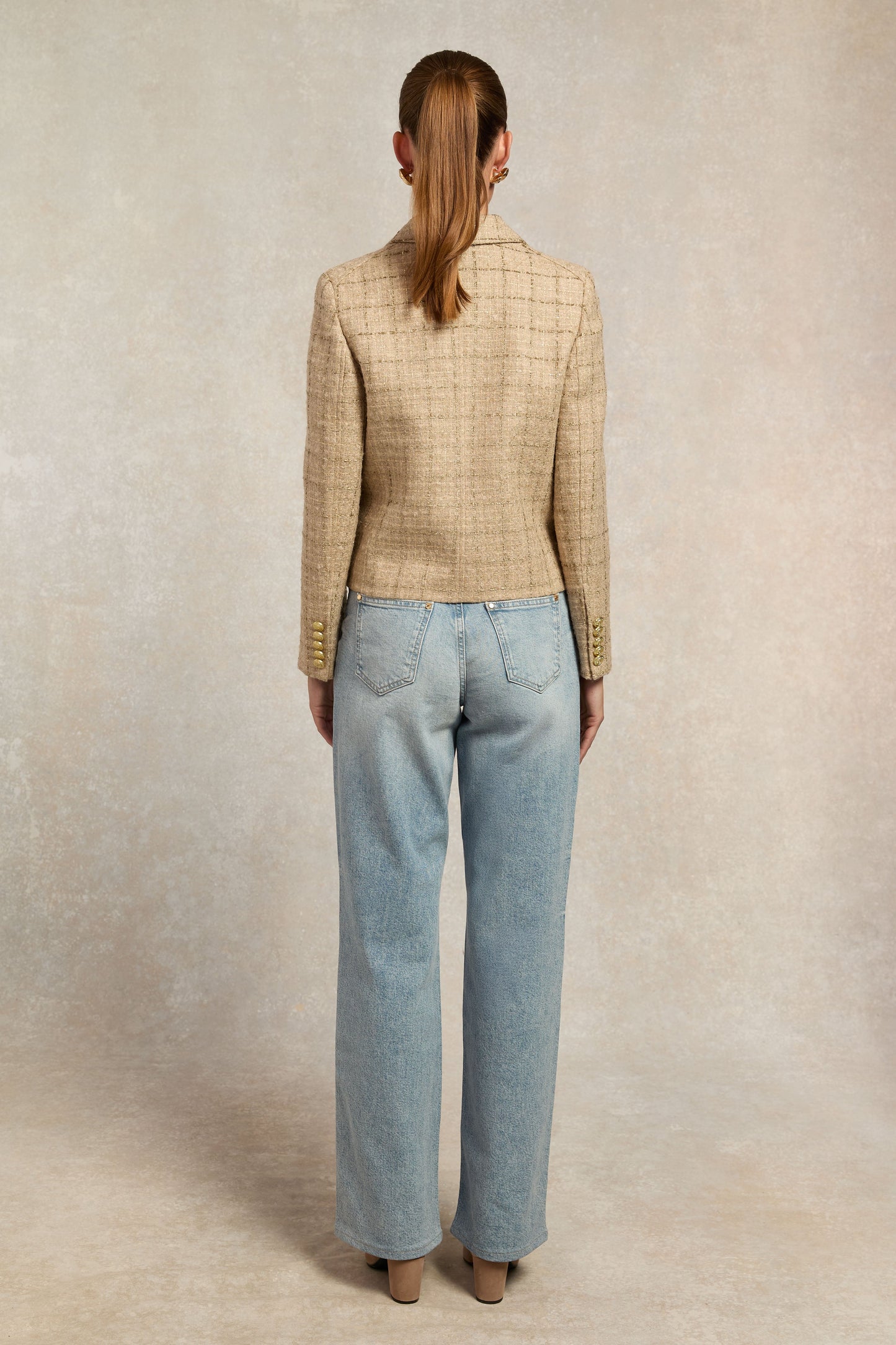 Richmond Jacket (Camel Sparkle Tweed)