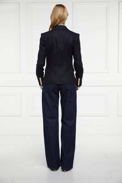 Knightsbridge Blazer (Navy Chalk Pinstripe)