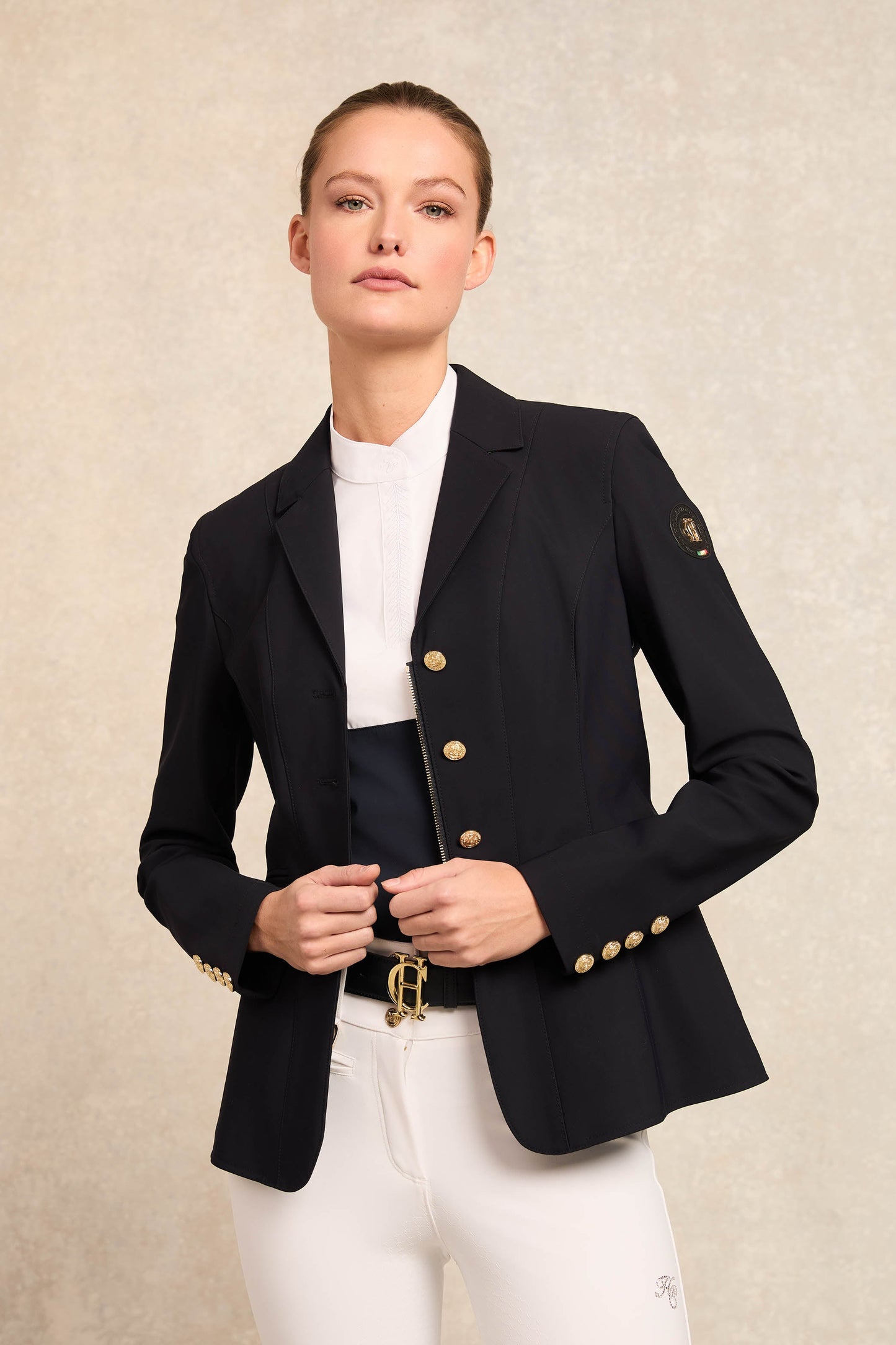 Gatcombe Short Sleeve Showshirt (Ink Navy)