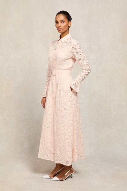 Annabel Lace Dress (Blush)