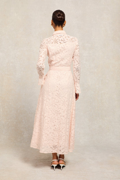 Annabel Lace Dress (Blush)