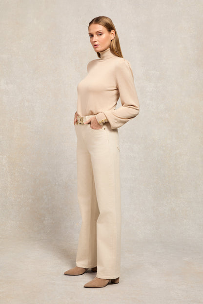 Classic Straight Jean (Oatmeal)