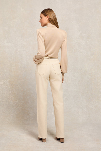 Classic Straight Jean (Oatmeal)