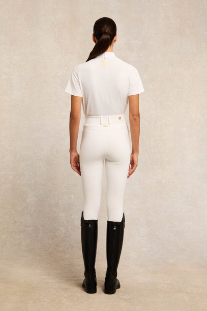 Gatcombe Short Sleeve Showshirt (White)