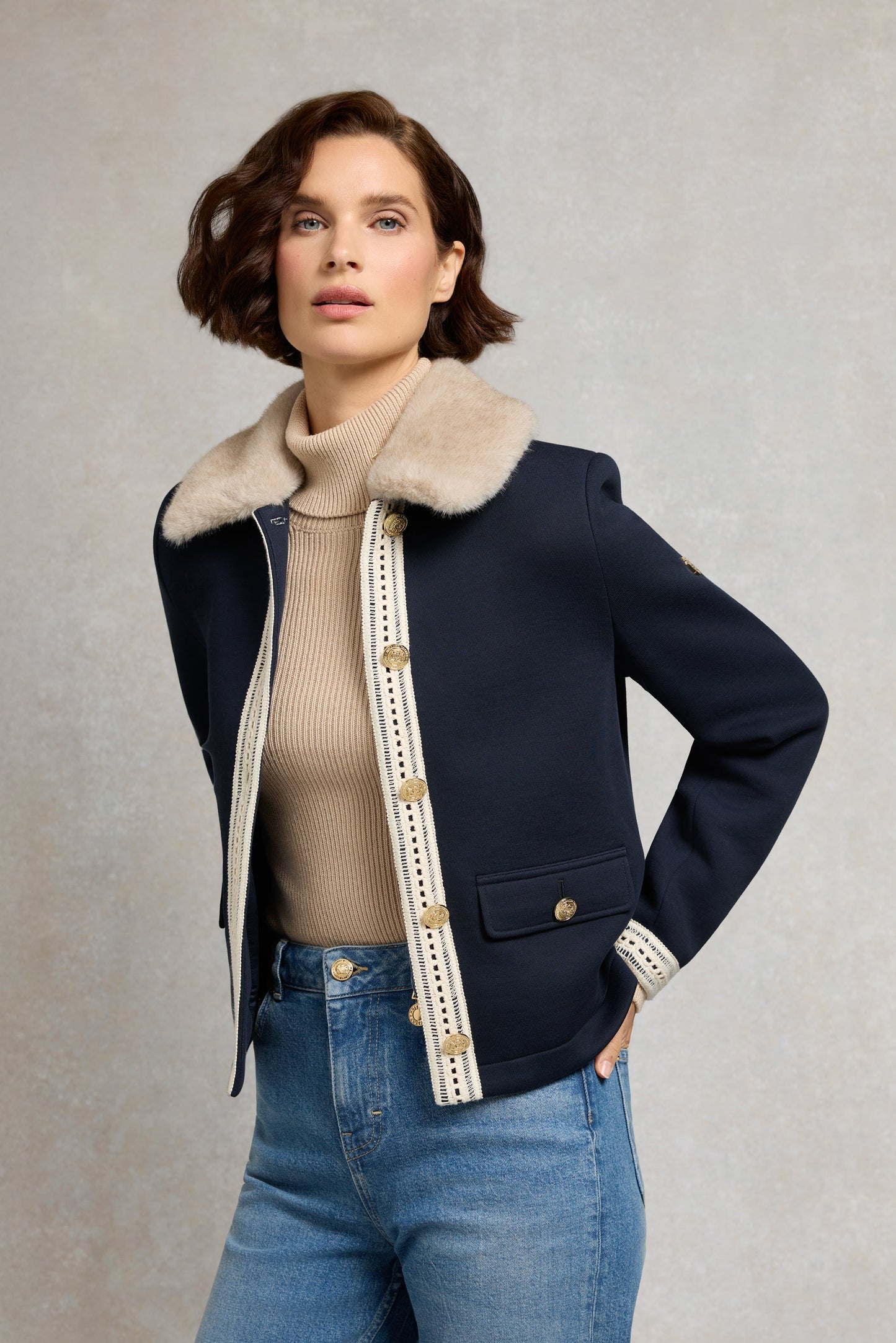 Ottie Trophy Jacket (Ink Navy)