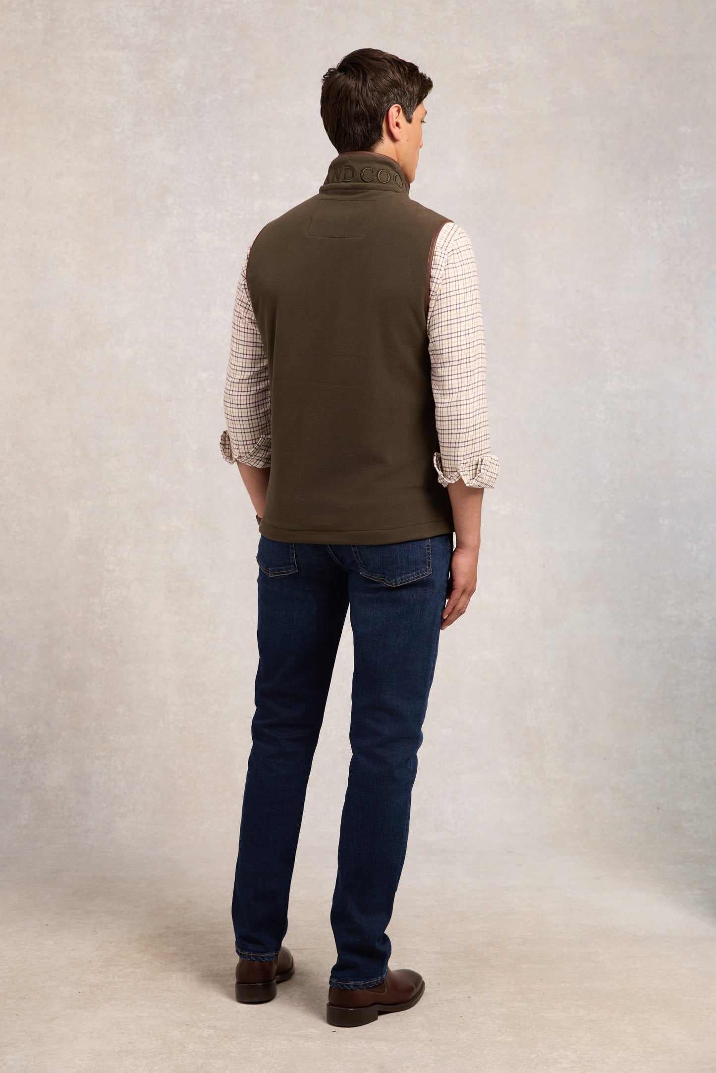 Country Fleece Gilet (Khaki)