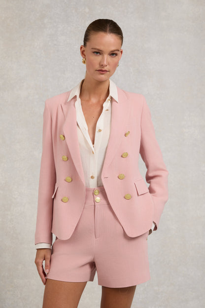 Knightsbridge Blazer (Pink Linen)