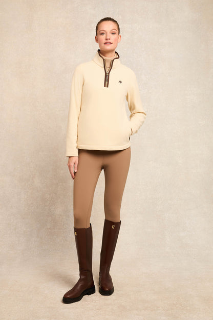 Country Fleece Quarter Zip (Cream)