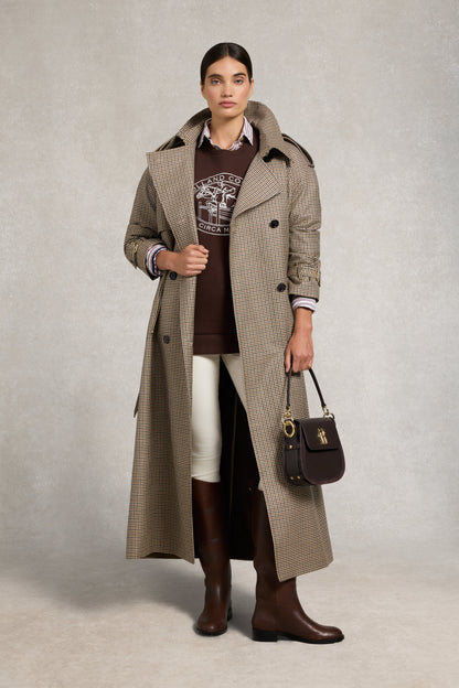 Relaxed Fit Crew Neck Sweat (Walnut)