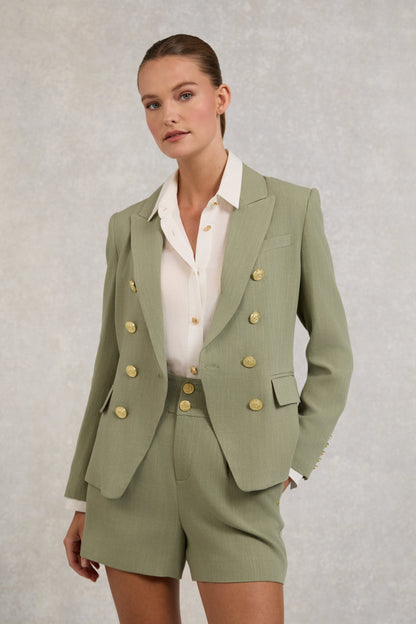 Knightsbridge Blazer (Sage Linen)