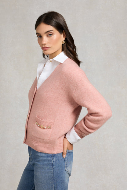Mila Cardigan (Pink)