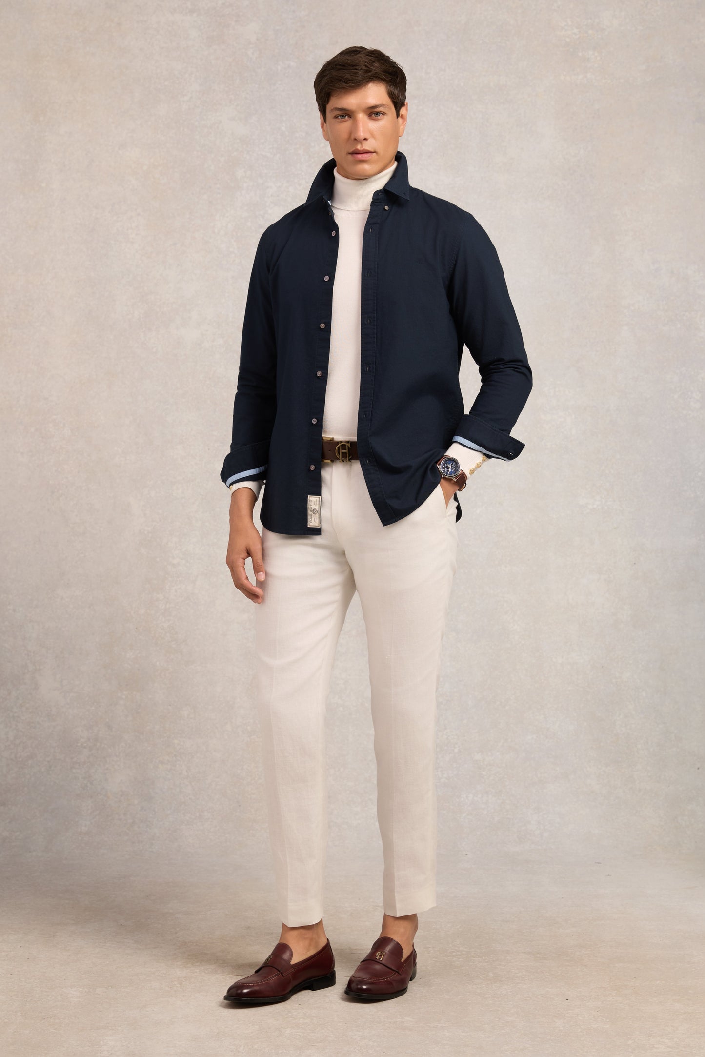 Men's Classic Oxford Shirt (Ink Navy)